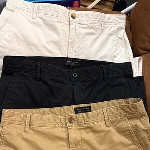 Banana Republic Women’s  Chinos - White, Black, Tan   3 pair